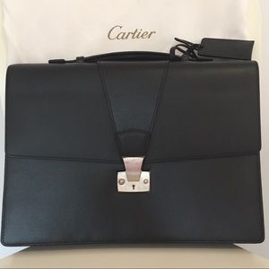 Cartier Leather Briefcase